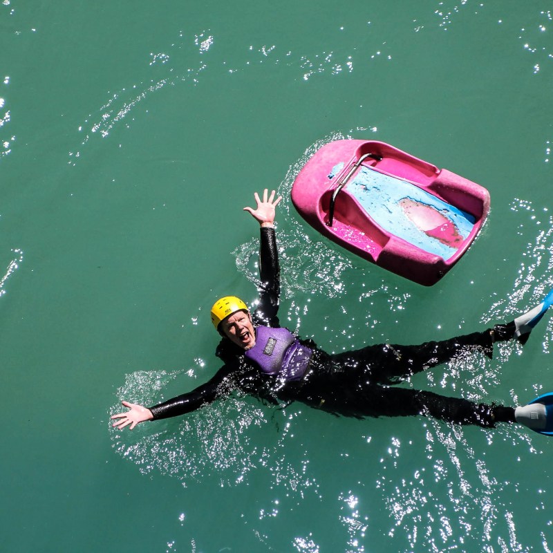 a close up of some water